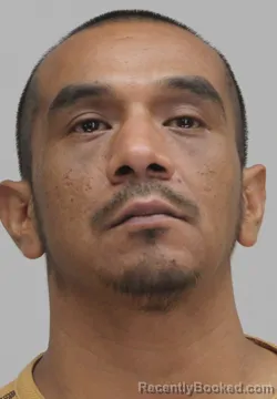 Mugshot of Jose Arellano booked in Dallas County, Texas on August 27, 2026