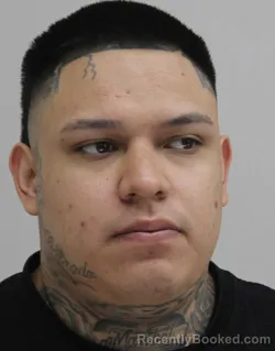 Mugshot of Cleto Alvarado booked in Dallas County, Texas on August 27, 2026
