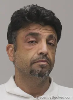Mugshot of Rehan Ali booked in Dallas County, Texas on August 27, 2026