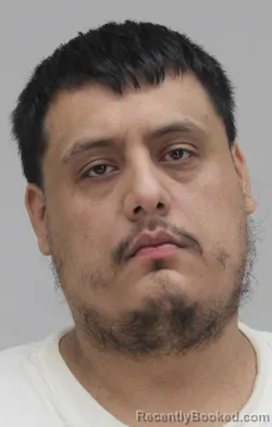 Mugshot of Barrios Gonzalez booked in Dallas County, Texas on August 27, 2026