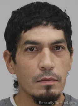 Mugshot of Christopher Najera booked in Dallas County, Texas on August 27, 2026