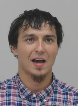 Mugshot of Johnny Hernandez booked in Dallas County, Texas on August 27, 2026