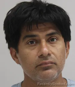 Mugshot of Manuel Lara booked in Dallas County, Texas on August 28, 2026