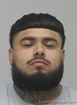 Mugshot of Jonathan Rebollar booked in Dallas County, Texas on August 28, 2026