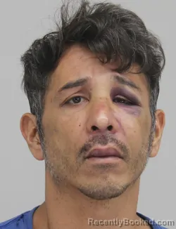 Mugshot of Jose Garza booked in Dallas County, Texas on August 28, 2026