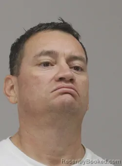 Mugshot of Carlos Echeverria booked in Dallas County, Texas on August 28, 2026