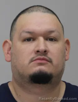 Mugshot of Francisco Garcia booked in Dallas County, Texas on August 29, 2026