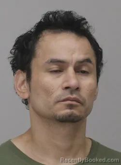 Mugshot of Gabriel Ybarra booked in Dallas County, Texas on August 29, 2026