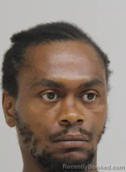 Mugshot of Rashad Davis booked in Dallas County, Texas on August 29, 2026