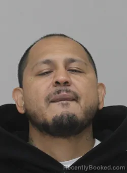 Mugshot of Javier Narvaez booked in Dallas County, Texas on August 29, 2026