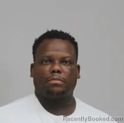Mugshot of Antwone Hicks booked in Dallas County, Texas on August 29, 2026
