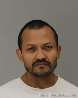 Mugshot of Gunther Farfan booked in Dallas County, Texas on August 29, 2026