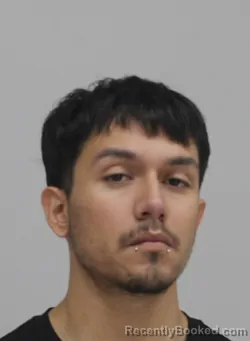Mugshot of Abraham Tapia booked in Dallas County, Texas on August 30, 2026