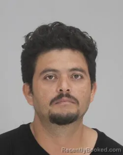 Mugshot of Javier Perezavina booked in Dallas County, Texas on August 30, 2026