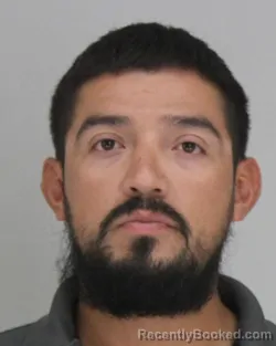 Mugshot of Juan Hernandez Bueno booked in Dallas County, Texas on August 30, 2026