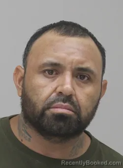 Mugshot of Rafael Coronilla booked in Dallas County, Texas on August 31, 2026