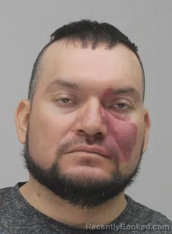 Mugshot of Vicente Alvaradolopez booked in Dallas County, Texas on August 31, 2026