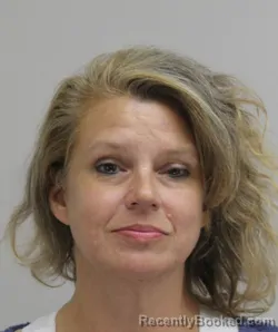 Mugshot of Leigh Donahue booked in Dallas County, Texas on August 31, 2026