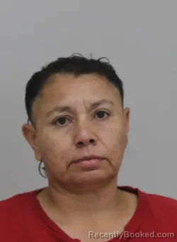 Mugshot of Martha Salazar booked in Dallas County, Texas on September 1, 2026