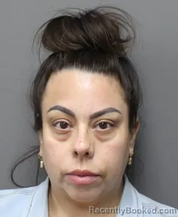 Mugshot of Christina Vera booked in Dallas County, Texas on September 1, 2026