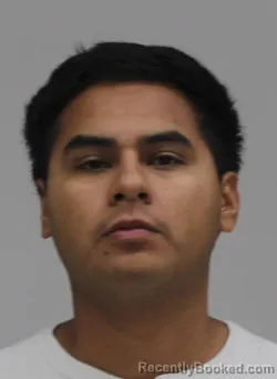 Mugshot of Christopher Cruz booked in Dallas County, Texas on September 2, 2026