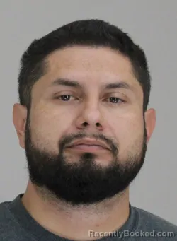 Mugshot of Robert Charcas Mandujano booked in Dallas County, Texas on September 2, 2026