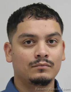 Mugshot of Ricardo Gutierrez Diaz booked in Dallas County, Texas on September 2, 2026