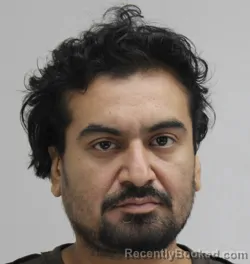 Mugshot of Santos Herrera booked in Dallas County, Texas on September 3, 2026