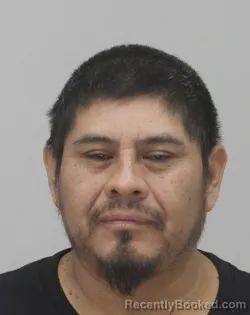 Mugshot of Leopoldo Castillo booked in Dallas County, Texas on September 3, 2026