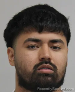 Mugshot of Nicolas Serrato booked in Dallas County, Texas on September 3, 2026
