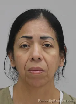 Mugshot of Mayra Sanchezrios booked in Dallas County, Texas on September 3, 2026