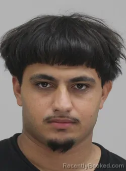 Mugshot of Bilal Ahmadzai booked in Dallas County, Texas on September 3, 2026