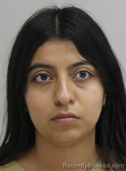 Mugshot of Elizabeth Estrada booked in Dallas County, Texas on September 4, 2026