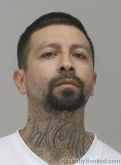Mugshot of Frank Cavello booked in Dallas County, Texas on September 4, 2026