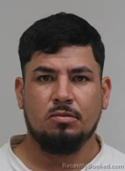 Mugshot of Marcos Martinez Rodriguez booked in Dallas County, Texas on September 4, 2026