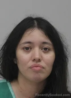 Mugshot of Karina Melendez Ramirez booked in Dallas County, Texas on September 5, 2026