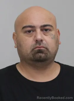 Mugshot of Ricky Castillo booked in Dallas County, Texas on September 5, 2026