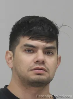 Mugshot of Christopher Soria booked in Dallas County, Texas on September 5, 2026