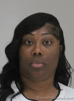 Mugshot of Tameshia Carter booked in Dallas County, Texas on September 5, 2026