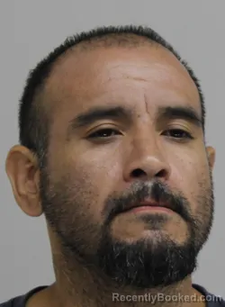 Mugshot of Hugo Paniagua booked in Dallas County, Texas on September 5, 2026