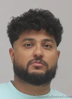 Mugshot of Jefferson Arguijo Munoz booked in Dallas County, Texas on September 5, 2026