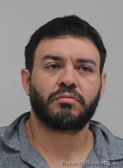 Mugshot of Jose Orellana booked in Dallas County, Texas on September 6, 2026