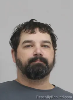 Mugshot of Brandon Grupp booked in Dallas County, Texas on September 6, 2026