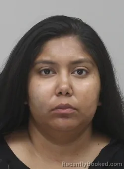 Mugshot of Jada Lopez booked in Dallas County, Texas on September 6, 2026