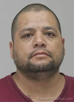 Mugshot of Johnny Arredondo booked in Dallas County, Texas on September 6, 2026
