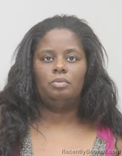 Mugshot of Anntanette Evans booked in Dallas County, Texas on September 7, 2026