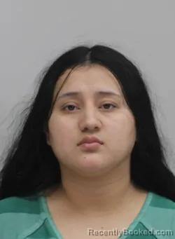 Mugshot of Yaquelin Gomezunnoa booked in Dallas County, Texas on September 7, 2026