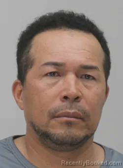 Mugshot of Javier Cruz booked in Dallas County, Texas on September 7, 2026
