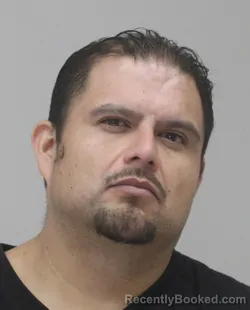 Mugshot of Ramon Guajardo booked in Dallas County, Texas on September 8, 2026