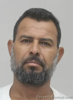 Mugshot of Alonso Favela Villa booked in Dallas County, Texas on September 8, 2026